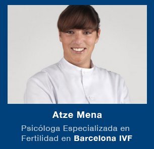 Psicóloga especializada en fertilidad Atze Mena