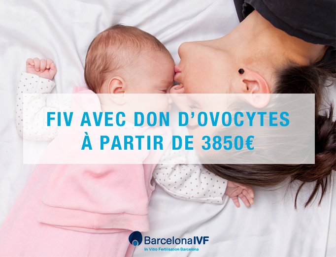 FIV avec don d’ovocites a partir de 3850€ FIV avec don d’ovocites a partir de 3850€